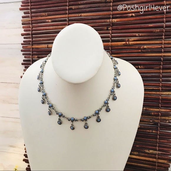 Premier Designs Necklace Bead Drop Silver-tone - Picture 2 of 6